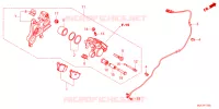 ETRIER DE FREIN ARRIERE pour Honda HAWK 1100 de 2023