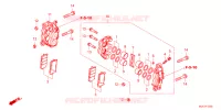 ETRIER DE FREIN AVANT pour Honda HAWK 1100 de 2023