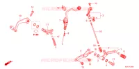 PEDALE pour Honda HAWK 1100 de 2023