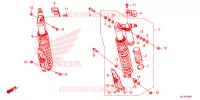 AMORTISSEUR ARRIERE pour Honda TALON 1000 X4 FOX LIVE de 2022