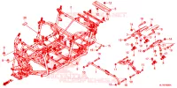 CADRE pour Honda TALON 1000 X4 FOX LIVE de 2022