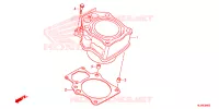 CYLINDRE pour Honda PIONEER 520 M2 CAMO de 2021