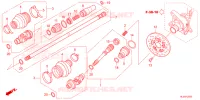 CARDAN pour Honda PIONEER 520 M2 de 2022