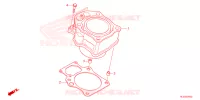 CYLINDRE pour Honda PIONEER 520 M2 de 2022