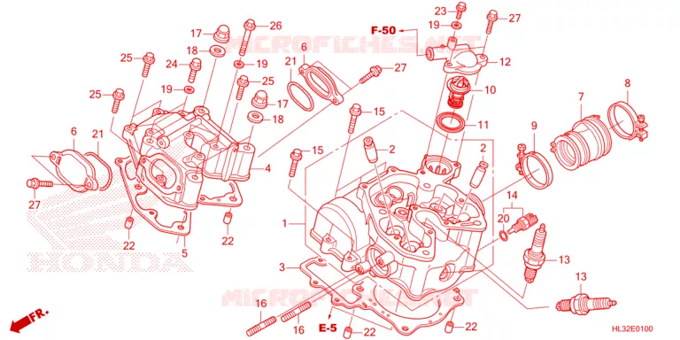 CULASSE Honda ATV 700 PIONEER 2023  SXS700M2DP