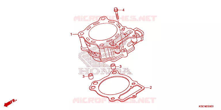 CYLINDRE Honda MOTO 150 CRF 2021  CRF150RM