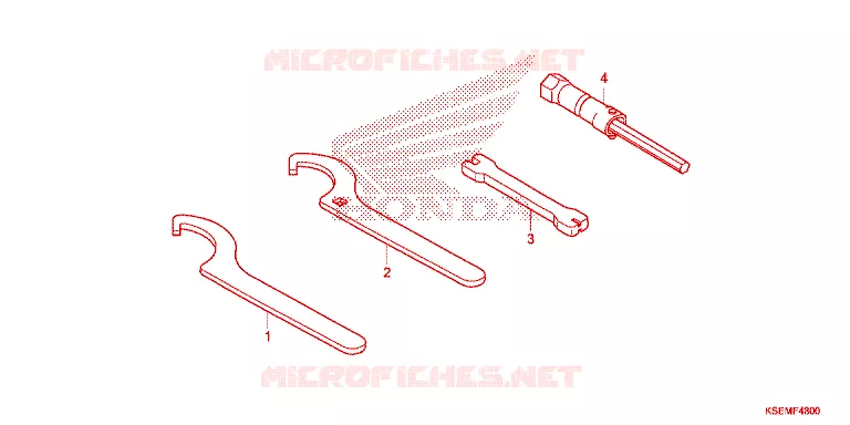 OUTIL Honda MOTO 150 CRF 2022  CRF150RN