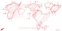 COUVERCLE LATERAL   CAPOT DE RESERVOIR pour Honda FOURTRAX 420 RANCHER 4X4 AT DCT IRS de 2023