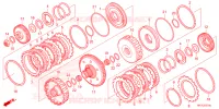 EMBRAYAGE pour Honda FOURTRAX 420 RANCHER 4X4 AT DCT IRS de 2023