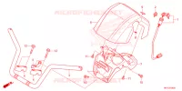 GUIDON pour Honda FOURTRAX 420 RANCHER 4X4 AT DCT IRS de 2023