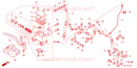 MAITRE CYLINDRE DE FREIN AVANT pour Honda FOURTRAX 420 RANCHER 4X4 AT DCT IRS de 2023