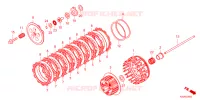 EMBRAYAGE pour Honda CRF 250 RX de 2022