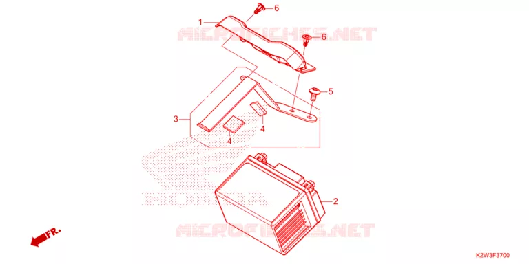 BATTERIE Honda MOTO 125 DAX 2023  ST125AP