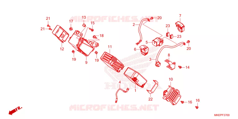 BATTERIE Honda MOTO 450 CRF 2023  CRF450RXP