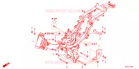 CADRE pour Honda CT 125 TRAIL de 2024
