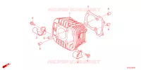 CYLINDRE pour Honda CT 125 TRAIL de 2024
