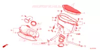 FILTRE A AIR pour Honda GL 1800 GOLD WING TOUR DCT, NAVI, AIRBAG -GS- de 2023