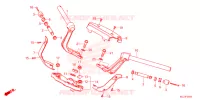 GUIDON   TE DE FOURCHE pour Honda GL 1800 GOLD WING TOUR DCT, NAVI, AIRBAG -GS- de 2023