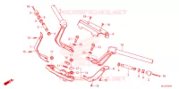 GUIDON   TE DE FOURCHE pour Honda GL 1800 GOLD WING TOUR DCT, NAVI, AIRBAG de 2023