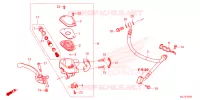 MAITRE CYLINDRE DE FREIN AVANT pour Honda GL 1800 GOLD WING TOUR DCT, NAVI, AIRBAG de 2023