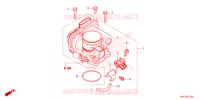 CORPS DE PAPILLON pour Honda GL 1800 GOLD WING TOUR DCT de 2023