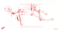 BEQUILLE pour Honda GL 1800 GOLD WING TOUR DCT de 2023