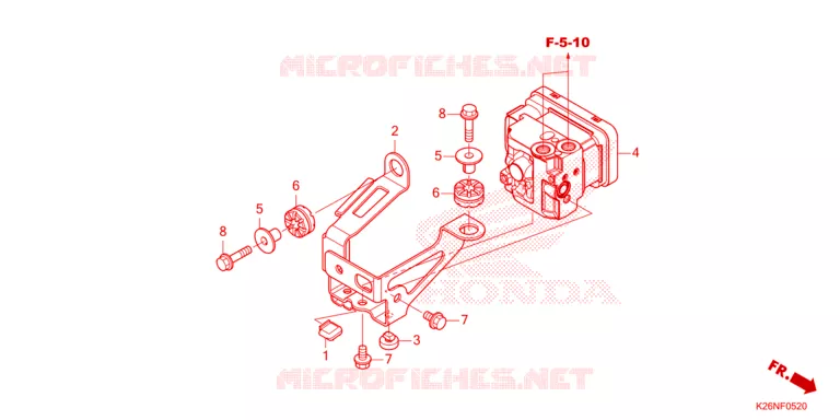 MODULATEUR ABS Honda MOTO 125 GROM 2023  MSX125AP