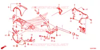 GUIDON   CARENAGE pour Honda GIORNO 50 de 2023