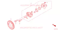 POMPE A HUILE pour Honda LEAD 125 de 2023