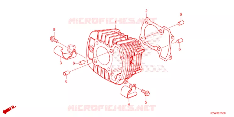 CYLINDRE Honda MOTO 125 DAX 2024  ST125AP