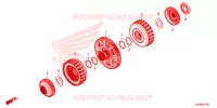 EMBRAYAGE pour Honda PIONEER 1000 M3 SPECIAL EDITION de 2021