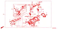 CORPS DE PAPILLON pour Honda TALON 1000 R SPECIAL EDITION de 2021