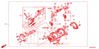 CORPS DE PAPILLON pour Honda TALON 1000 R de 2022