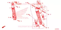 AMORTISSEUR ARRIERE pour Honda TALON 1000 R de 2022
