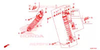 AMORTISSEUR AVANT pour Honda TALON 1000 R de 2022