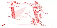 AMORTISSEUR ARRIERE pour Honda TALON 1000 XS de 2022