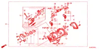 CORPS DE PAPILLON pour Honda TALON 1000 XS de 2022