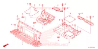 CARROSSERIE CENTRALE pour Honda PIONEER 700 M2 de 2022