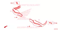 PROTEGES MAINS pour Honda AFRICA TWIN 1000 DCT WHITE de 2016