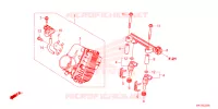 CORPS DE PAPILLON pour Honda X ADV 750 de 2023