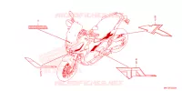 AUTOCOLLANTS pour Honda X ADV 750 de 2023
