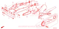 BRAS OSCILLANT pour Honda CB 250 R ABS de 2022