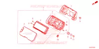 COMPTEUR pour Honda CB 250 R ABS de 2022