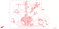 CORPS DE PAPILLON pour Honda CB 250 R ABS de 2022
