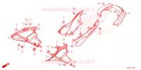 COUVERCLES LATERAUX pour Honda CB 250 R ABS de 2022