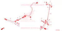 PEDALE pour Honda REBEL 1100 DCT de 2023