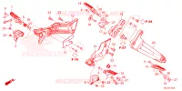 REPOSE PIED pour Honda REBEL 1100 DCT de 2023