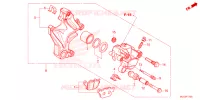 ETRIER DE FREIN ARRIERE pour Honda REBEL 1100 DCT de 2023