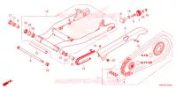 BRAS OSCILLANT pour Honda REBEL 500 de 2023