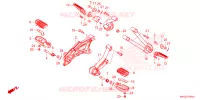 REPOSE PIED pour Honda REBEL 500 de 2023